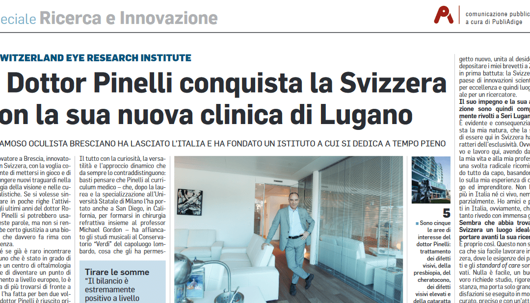 Corriere della Sera Brescia – 29 ottobre 2016