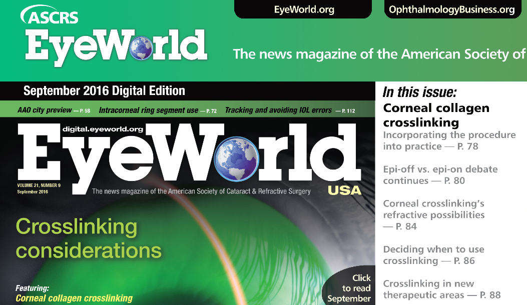 EyeWorld USA – American Society of Cataract & Refractive Surgery