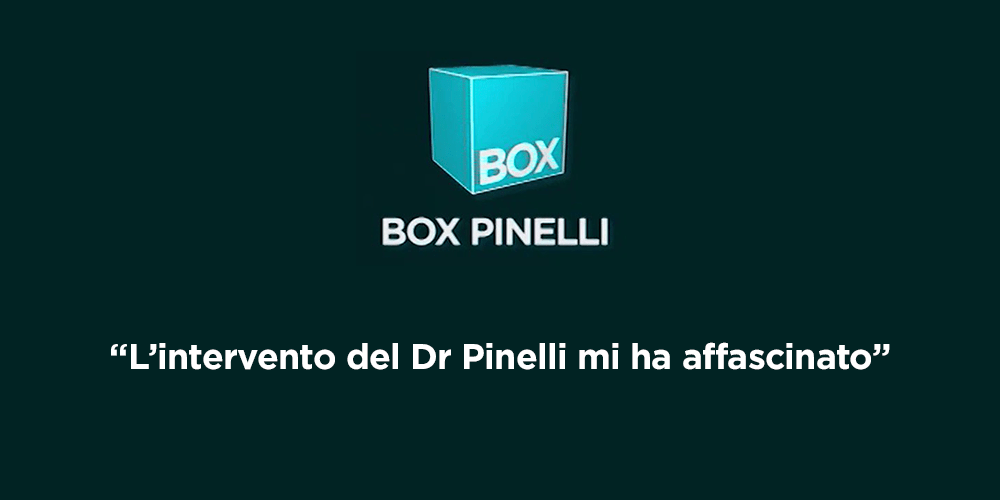 “L’intervento del Dr Pinelli mi ha affascinato”