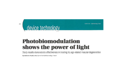 Photobiomodulation shows the power of light