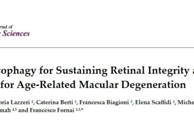 Retinal Autophagy for Sustaining Retinal Integrity as a Proof of Concept for Age-Related Macular Degeneration