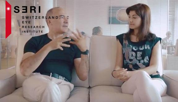 Un medico con miopia elevata operata dal Dr. Roberto Pinelli tramite lensectomia refrattiva